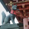 fushimi inari - fox statue 1
